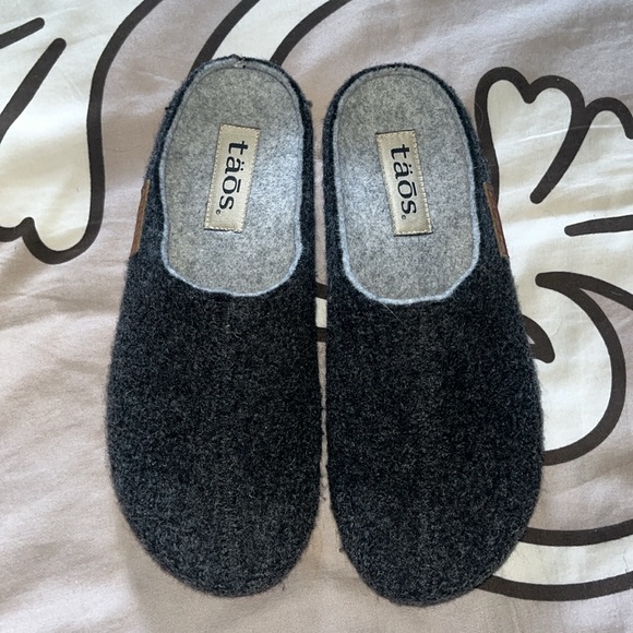 Taos Woolness wool clogs slides size EU 37 US 6-6.5 - Picture 2 of 11